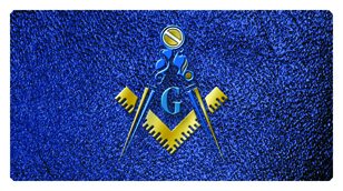 DSC700 370 SH BL Masonic Lodge Shimmer Blue